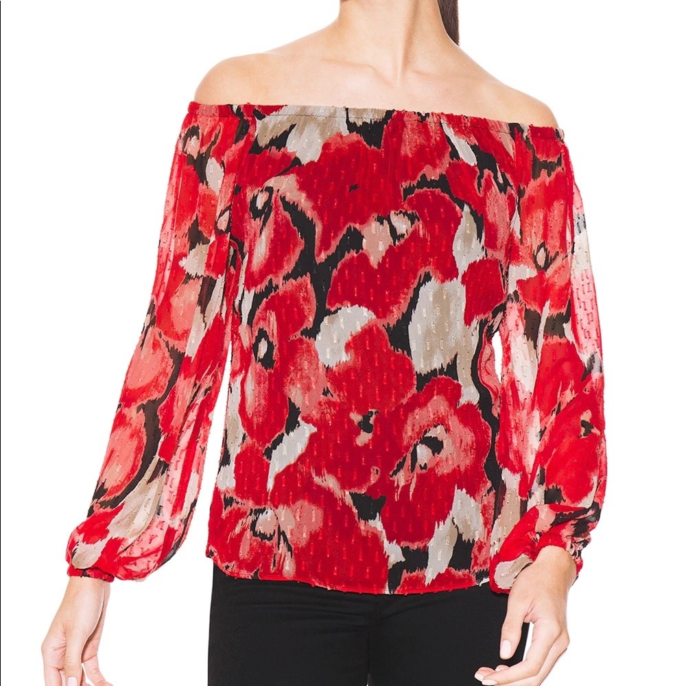 WHBM Off-The-Shoulder Blouse